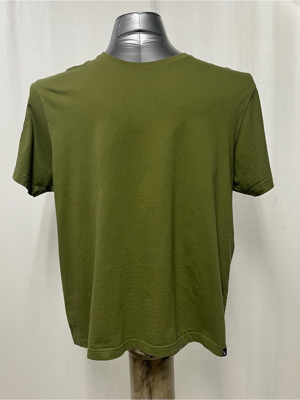 Eddie Bauer Olive Green Crew Neck Men’s XL Short Sleeve Tee cotton 1748